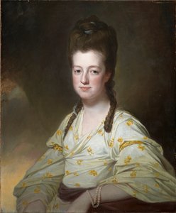 Retrato de Dorothy Cavendish, Duquesa de Portland, c.1772 (óleo sobre tela) de George Romney