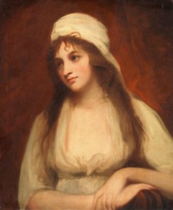 Retrato de Mary Tighe (1747-1791), poetisa de George Romney