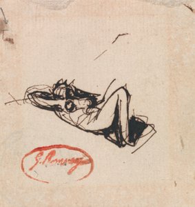 Figura Reclinada de George Romney