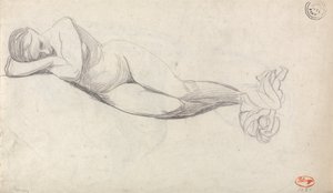Nu reclinado de George Romney