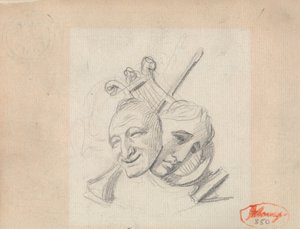 Richard Cumberland Frontispício de George Romney