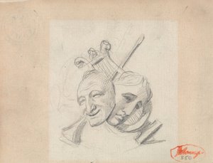 Richard Cumberland - Frontispício de George Romney