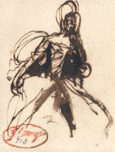 Mulher Sentada de George Romney