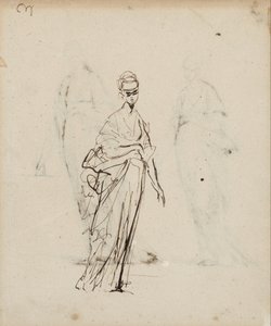 Figura feminina única de George Romney