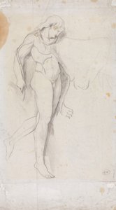 Nu clássico em pé de George Romney