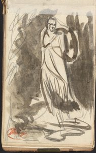 Figura feminina em pé de George Romney