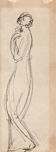 Figura feminina em pé de George Romney