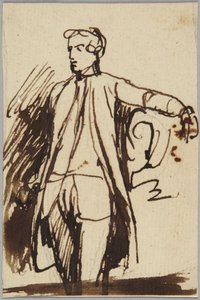 Figura masculina em pé de George Romney