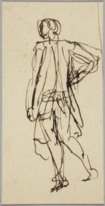 Figura masculina em pé de George Romney