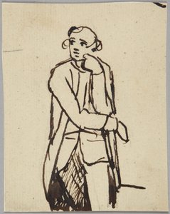 Figura masculina em pé de George Romney