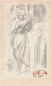 Mulher em pé de George Romney