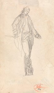 Estudo para a figura do Major Thomas Pearson de George Romney