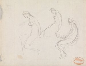 Estudo de três mulheres de George Romney