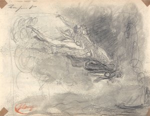 A tentação de Cristo de George Romney