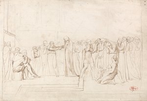 A acusação de Susana pelos anciãos de George Romney