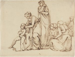 A venda nos olhos de Cupido de George Romney