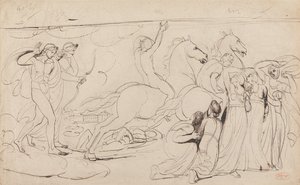 A destruição dos filhos de Niobe de George Romney