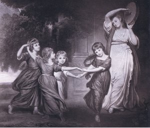 A família Gower, Bibbys Annual, 1916-1917 de George Romney