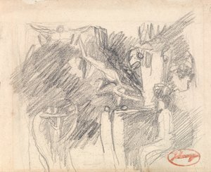 A tentação de Cristo de George Romney
