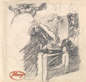 A tentação de Cristo de George Romney