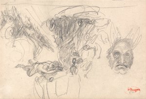 A tentação de Cristo de George Romney