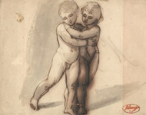 Dois putti de George Romney