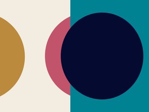 Pôr do sol de néon boémio, século XXI (ilustração) de George Rosaly