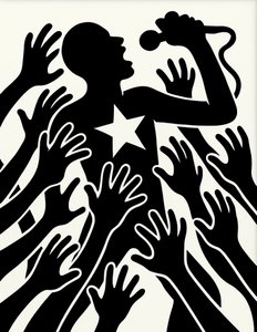 Rise Against the Pull, 2025 (acrílico sobre tela) de George Rosaly