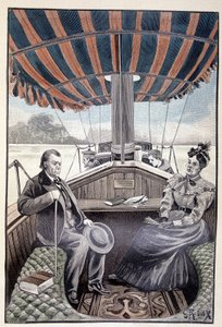 A bordo do seu barco a vapor (página 384) em "Testament d