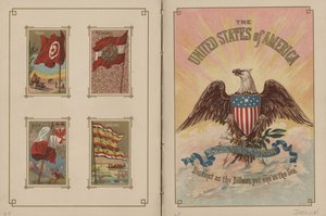 Bandeiras de todas as nações e dos Estados Unidos da América - Páginas 25 e 26, 1887