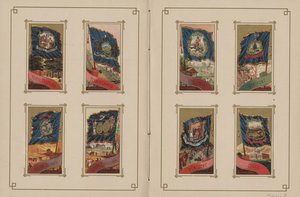 Bandeiras de todas as nações e dos Estados Unidos da América - Páginas 29 e 30, 1887