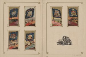 Bandeiras de todas as nações e dos Estados Unidos da América - Páginas 35 e 36, 1887