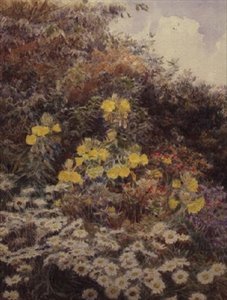 Primroses Vespertino, Mansão Swinford de George Samuel Elgood