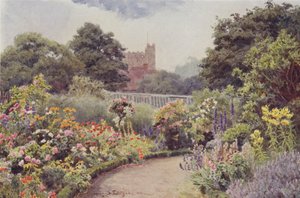 O jardim da reitoria, Rochester de George Samuel Elgood