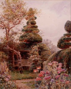 Yew Arbour, Polhill de George Samuel Elgood