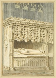 Monumento a Sir Thomas Mede em St Mary Redcliffe de George Shepherd