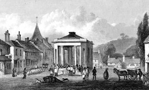 Westerham, Kent, gravado por H. Adlard, 1832 de George Shepherd