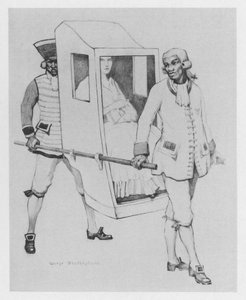 Ilustração para The Duenna de Sheridan (cor litho) de George Sheringham