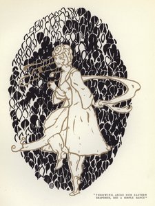 Ilustração para The Happy Hypocrite de Max Beerbohm (cor litho)