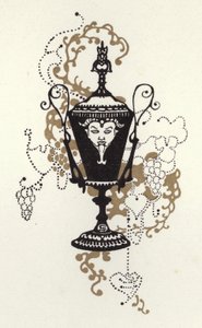 Ilustração para The Happy Hypocrite de Max Beerbohm (cor litho) de George Sheringham