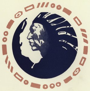 O índio mau (cor litho) de George Sheringham