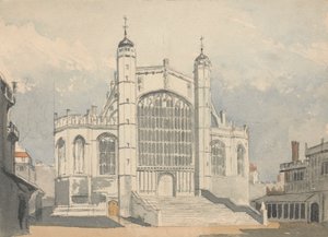 Capela de St. George, Windsor, Berks. de George Sidney Shepherd