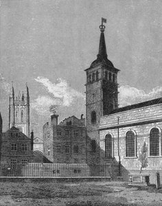 St Peters Church, Cornhill, Cidade de Londres, 1811 1911