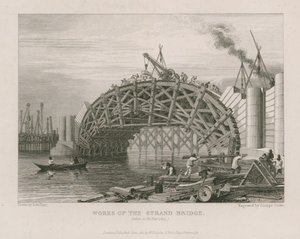 Obras da ponte Strand de George Smith