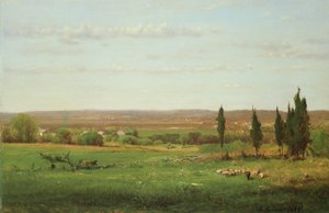 Perto de Eagleswood, 1869 de George Snr. Inness