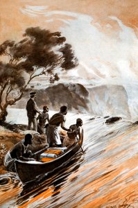 Descoberta dos Livingstones das Cataratas Vitória de George Soper