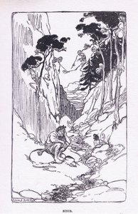 Sinis, de The Heroes publicado por George Allen e Unwin 1929 (cor litho) de George Soper