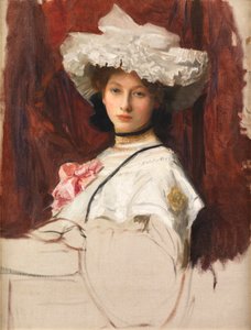 Esboço de retrato (óleo sobre tela)