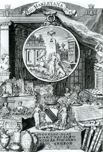 Folheto do Lorde Harley, 1741 de George Vertue