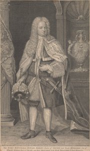 Edward Harley, 2º Conde de Oxford e Conde de Mortimer de George Vertue